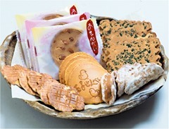 フジタ製菓のお煎餅
